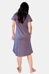 Sweetmoon Long T Shirt Nightdress - Grey — thumbnail 2